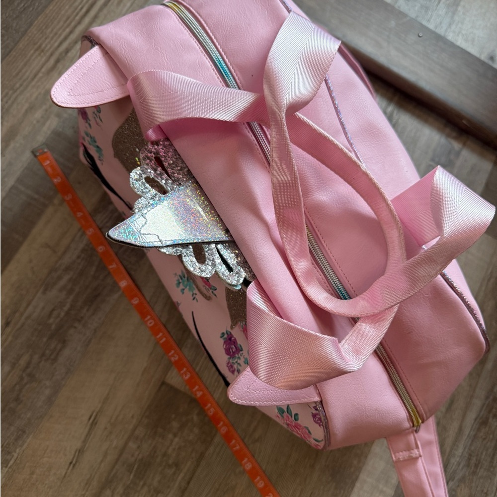 OMG Accesories Pink Unicorn Floral Kids Bag - Picture 9 of 11